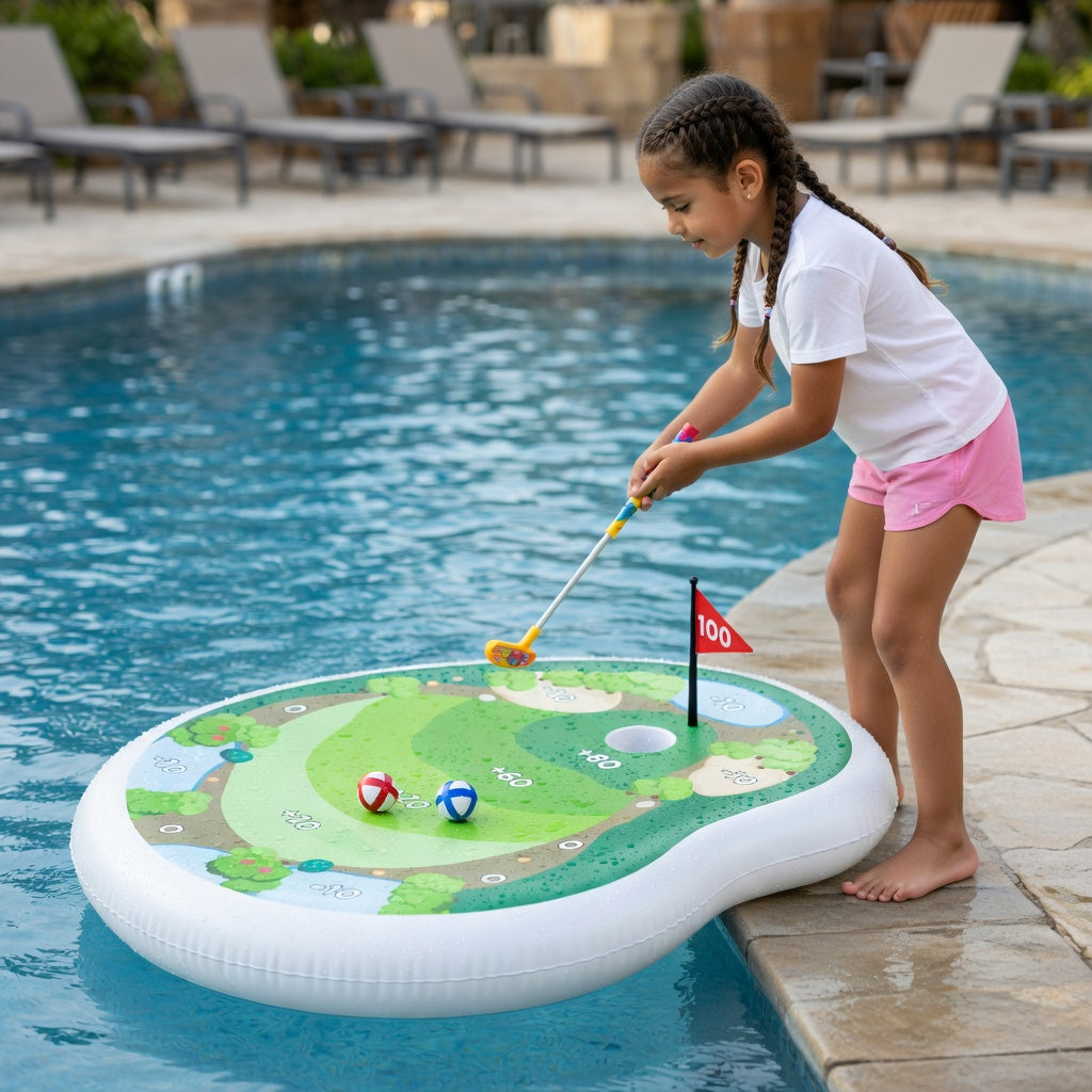 Inflatable Pool Golf Game