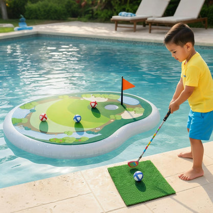 Inflatable Pool Golf Game